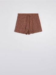 Szorty dzianinowe - wielobarwny. Szorty damskie Sinsay, l, bez wzorów, z dzianiny. Za 49.99 zł.