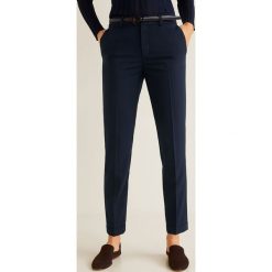 Mango - Spodnie Boreal4. Czarne spodnie materiałowe damskie Mango, z haftami, z elastanu. Za 119.90 zł.