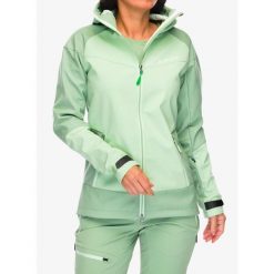 Kurtka softshell damska Vaude All Year Elope Softshell Jacket. Zielone kurtki damskie Vaude, bez wzorów, z softshellu, bez kaptura. Za 550.99 zł.