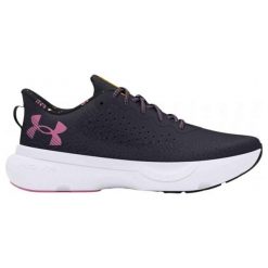 Buty do biegania damskie UA W Infinite Print Under Armour 3027653. Czarne obuwie sportowe damskie Under Armour, bez wzorów, do biegania. Za 379.99 zł.