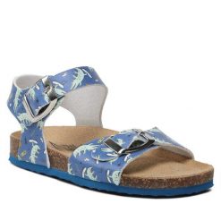 Sandały Primigi. Niebieskie sandały chłopięce Primigi, bez zapięcia. Za 119.99 zł.