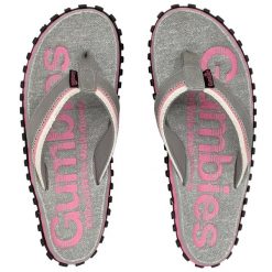 Japonki Damskie Gumbies Cairns Flip Flops. Czerwone klapki damskie Gumbies, bez wzorów, bez obcasa. Za 69.99 zł.