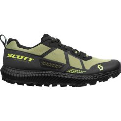 Buty trailowe męskie SCOTT SCO Supertrac 3. Zielone buty sportowe męskie Scott, bez zapięcia. W wyprzedaży za 473.90 zł.