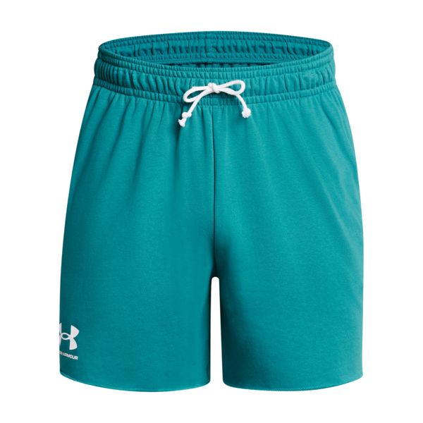 Szorty Under Armour Rival Terry 6". Białe buty sportowe męskie Under Armour, xl, bez wzorów, na fitness i siłownię. W wyprzedaży za 203.00 zł.