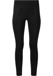 Damskie legginsy Endurance Tarole. Czarne legginsy damskie Endurance, bez wzorów, z materiału, do biegania. Za 179.50 zł.