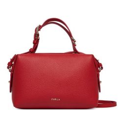 Torebka Furla. Czerwone torebki do ręki damskie Furla, bez wzorów, klasyczne, bez dodatków. Za 1,269.00 zł.