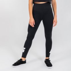Legginsy do tańca urban dance damskie Starever wysoki stan. Czarne legginsy damskie STAREVER, l, bez wzorów, z elastanu, z podwyższonym stanem, na fitness i siłownię. W wyprzedaży za 89.99 zł.