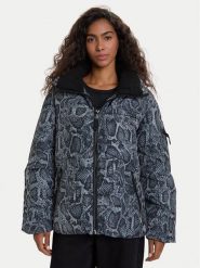 Guess Kurtka zimowa W5BL47 W3702 Szary Regular Fit. Szare kurtki damskie Guess, na zimę, xl, z aplikacjami, z syntetyku, bez kaptura. Za 799.99 zł.