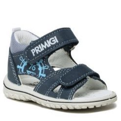 Sandały Primigi. Niebieskie sandały chłopięce Primigi, bez zapięcia. Za 139.99 zł.