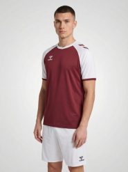 Koszulka Hummel League. Czarne t-shirty damskie Hummel, xl, bez wzorów, z materiału, eleganckie, bez kołnierzyka. Za 148.50 zł.