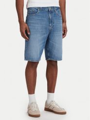 Tommy Jeans Szorty jeansowe Jaimie DM0DM22983 Niebieski Relaxed Fit. Niebieskie szorty męskie Tommy Jeans, m, bez wzorów, z bawełny. Za 329.99 zł.