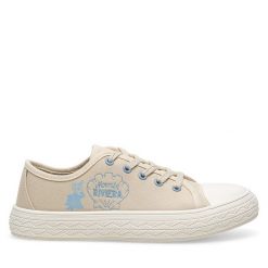 Trampki Moomin. Brązowe trampki i tenisówki dziewczęce Moomin, bez wzorów, bez zapięcia. Za 49.99 zł.