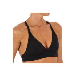Góra kostiumu kąpielowego BEA damska. Czarne koszulki sportowe damskie OLAIAN, bez wzorów, z elastanu. Za 49.99 zł.