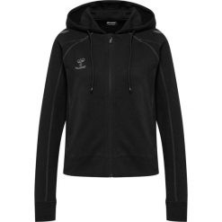 Damska bluza dresowa z kapturem Hummel Move 2.0. Czarne bluzy damskie Hummel, bez wzorów, z dresówki, z kapturem. Za 344.50 zł.