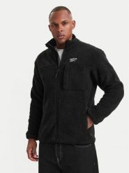 Reebok Polar RCC00108 Czarny Regular Fit. Czarne bluzy męskie Reebok, l, bez wzorów, z polaru, bez kaptura. Za 299.99 zł.