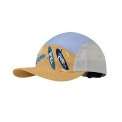 Czapka z daszkiem BUFF 5 Panel Go. Niebieskie czapki i kapelusze męskie Buff, bez wzorów, z elastanu. Za 149.99 zł.