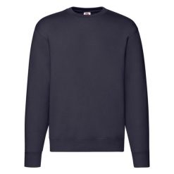 Męska Bluza Rozpinana Premium. Niebieskie bluzy męskie Fruit of the Loom, l, bez wzorów, bez kaptura. Za 112.99 zł.
