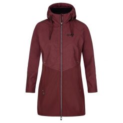 Damski płaszcz softshell Kilpi LASIKA-W. Czerwone płaszcze damskie Kilpi, na jesień, m, bez wzorów, z materiału, bez kaptura. Za 275.00 zł.