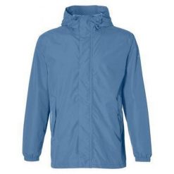 Rowerowa kurtka przeciwdeszczowa Hoga unisex, horizon blue. Czarne kurtki damskie BASIL, bez wzorów, z materiału, bez kaptura, rowerowe. Za 419.90 zł.