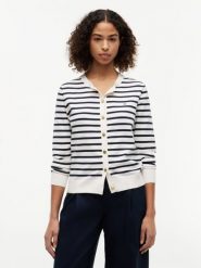 Tommy Hilfiger Kardigan Kobiety biały|wielokolorowy, XL. Białe kardigany damskie Tommy Hilfiger, xl, bez wzorów, z bawełny. Za 489.95 zł.