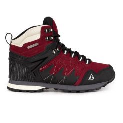 Buty trekingowe damskie Bergson Tubkal Mid STX. Brązowe obuwie sportowe damskie Bergson, bez wzorów, trekkingowe. W wyprzedaży za 419.00 zł.