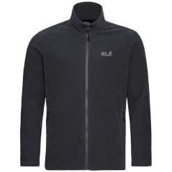 Bluza sportowa męska Jack Wolfskin Taunus 100. Czarne bluzy męskie Jack Wolfskin, m, bez wzorów, z materiału, bez kaptura. Za 289.99 zł.