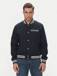 Tommy Hilfiger Kurtka bomber Americana Varsity MW0MW40647 Granatowy Regular Fit. Niebieskie kurtki męskie Tommy Hilfiger, m, bez wzorów, z bawełny, bez kaptura. Za 899.99 zł.