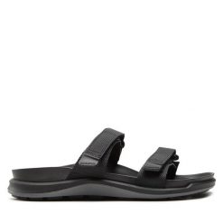 Klapki Birkenstock. Brązowe klapki damskie Birkenstock, bez wzorów, bez obcasa. Za 549.99 zł.