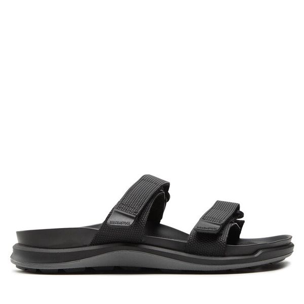 Klapki Birkenstock. Brązowe klapki damskie Birkenstock, bez wzorów, bez obcasa. Za 549.99 zł.