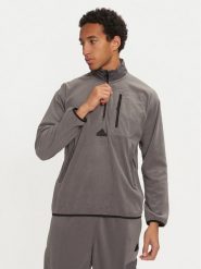 Adidas Polar City Escape IV7414 Szary Regular Fit. Szare bluzy męskie Adidas, m, bez wzorów, z polaru, bez kaptura. Za 269.99 zł.