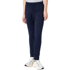 Spodnie damskie Champion Slim Pants. Niebieskie spodnie dresowe damskie Champion, l, bez wzorów, z bawełny. Za 154.99 zł.