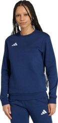 Adidas Bluza damska adidas Entrada 26 Sweat Top granatowa KB3952 S. Bluzy damskie Adidas, s, bez wzorów, bez kaptura. Za 214.91 zł.