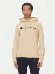Champion Bluza 220726 Beżowy Regular Fit. Brązowe bluzy męskie Champion, m, bez wzorów, z syntetyku, bez kaptura. Za 139.99 zł.
