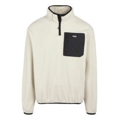Polarowy Top Męski Suwak Do Połowy Frankie. Brązowe bluzy męskie Regatta, na zimę, m, bez wzorów, z polaru, bez kaptura. Za 125.99 zł.
