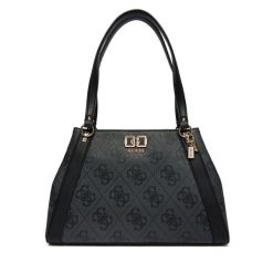 Torebka Guess. Szare torebki do ręki damskie Guess, z aplikacjami, klasyczne, bez dodatków. Za 719.99 zł.