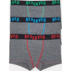 Bokserki 3 pack - Szary. Szare bielizna dla chłopców Reserved. Za 59.99 zł.