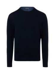Finshley & Harding Sweter z zawartością kaszmiru Mężczyźni Bawełna niebieski, L. Niebieskie swetry przez głowę męskie Finshley & Harding, l, bez wzorów, z bawełny, bez kołnierzyka. Za 199.95 zł.