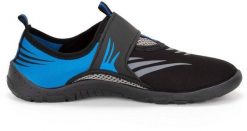 Springos Buty do wody męskie rozm. 46 szybkoschnące buty na plażę, do pływania czarno-niebieskie UNIWERSALNY. Czarne buty sportowe męskie SPRINGOS, bez zapięcia, do pływania. Za 31.15 zł.