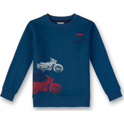 Bluza w kolorze niebieskim. Bluzy dla chłopców marki bonprix. W wyprzedaży za 72.95 zł.