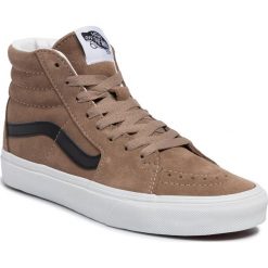 Sneakersy VANS - Sk8-Hi VN0A4BV6XKE1 (Suede) Portabella/Tr Wht. Brązowe półbuty damskie Vans, bez wzorów, z gumy, bez obcasa, bez zapięcia. Za 379.00 zł.
