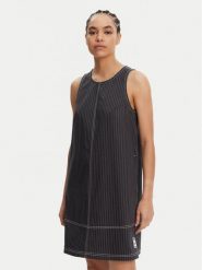 Adidas Sukienka codzienna Allover Print JJ3143 Szary Regular Fit. Szare sukienki damskie Adidas, na co dzień, xs, bez wzorów, z bawełny, bez kołnierzyka, bez ramiączek, proste. Za 229.99 zł.