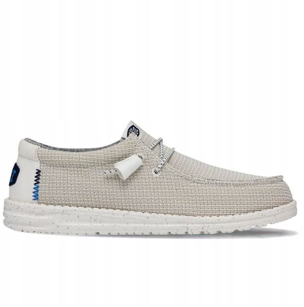 HEY DUDE Hey Dude Wally Sport Mesh 40403-100 Beżowe 43. Brązowe trampki męskie Hey dude, bez wzorów, z meshu, sportowe, bez zapięcia. Za 320.14 zł.