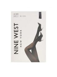 Nine West Rajstopy CEO-9WB-007-SS26 Czarny. Czarne skarpety damskie Nine West, bez wzorów, z nylonu. Za 24.99 zł.