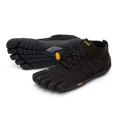Buty turystyczne damskie Vibram Fivefingers V-Trek. Czarne obuwie sportowe damskie VIBRAM, bez wzorów, na fitness i siłownię, vibram fivefingers. W wyprzedaży za 542.55 zł.