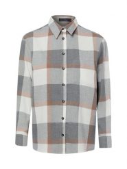 Franco Callegari Bluzka Kobiety Bawełna (100%) szary, 44. Szare bluzki damskie Franco Callegari, bez wzorów, z bawełny, klasyczne, bez kołnierzyka, bez ramiączek. Za 229.95 zł.
