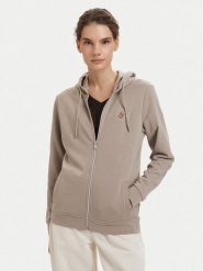 Beverly Hills Polo Club Bluza P-SS26W-F546540 Beżowy Regular Fit. Brązowe bluzy damskie Beverly Hills Polo Club, m, bez wzorów, z syntetyku, bez kaptura. Za 279.99 zł.