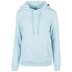 Podstawowa Bluza Damska. Czerwone bluzy damskie BUILD YOUR BRAND, xl, bez wzorów, bez kaptura. Za 120.99 zł.