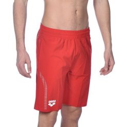 Spodenki Arena Team Line BERMUDA RED XS. Czerwone krótkie spodenki sportowe męskie Arena, l, bez wzorów, na fitness i siłownię. Za 219.50 zł.