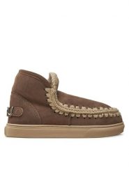 Mou Śniegowce Eskimo Sneaker Big Metal Logo FW111008A Brązowy. Brązowe śniegowce i trapery damskie Mou, ze skóry. Za 1,099.00 zł.
