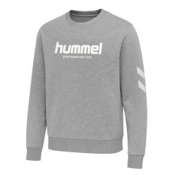 Bluza Hummel Legacy 2.0. Szare bluzy sportowe męskie Hummel, bez wzorów, bez kaptura, trekkingowe. Za 263.00 zł.